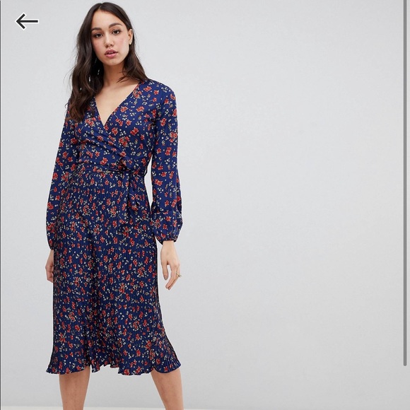 ASOS Floral Midi Dress - Picture 1 of 5